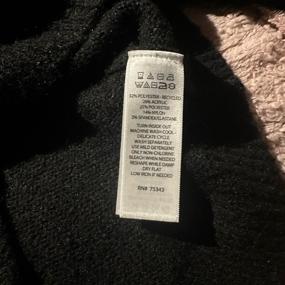 NWOT Cupcakes and cashmere Black Ghost knitted sweater - Picture 5 of 5